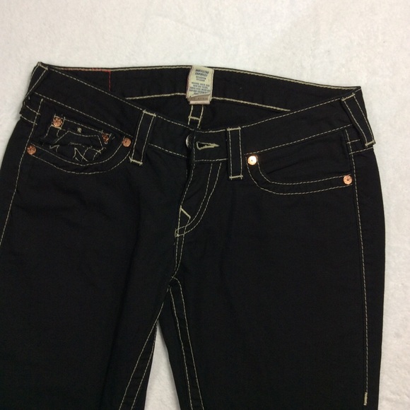 TRUE RELIGION JOEY TWISTED FLARE JEANS - Picture 4 of 16
